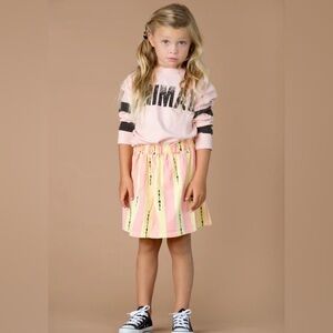 NWT Bandy Button Riane Animal Instinct Skirt | Size 2-3